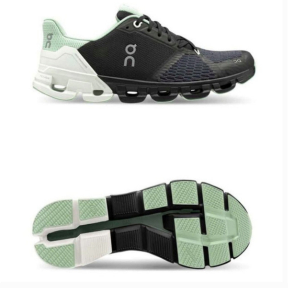 On Running Black and Gray Athletic Shoes - Picture 7 of 16